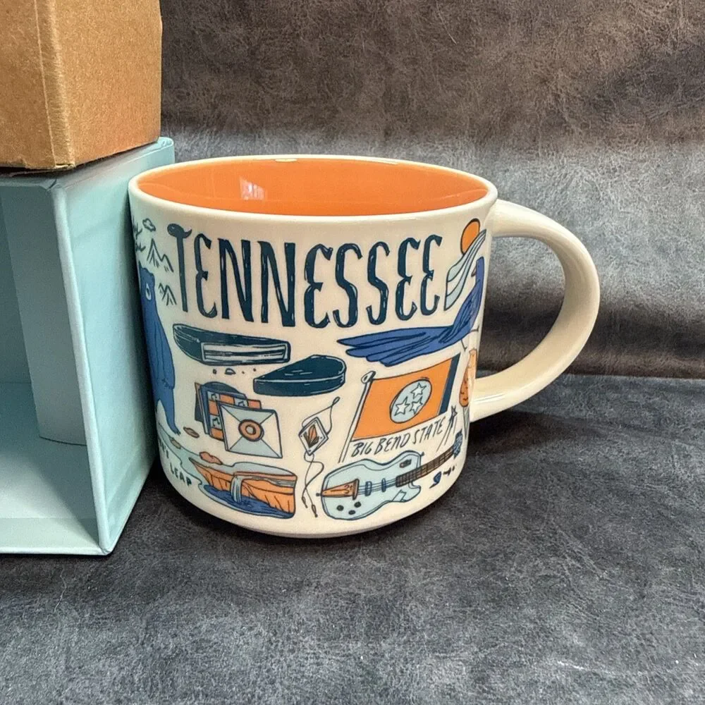 STARBUCKS COFFEE BEEN THERE SERIES MUG TENNESSEE NEW - Picture 2 of 4